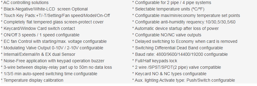 Hotel AC Digital Controller
