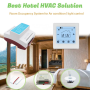 Hotowell Hotel Internet Modbus Smart Fan Coil AC Room  Thermostat