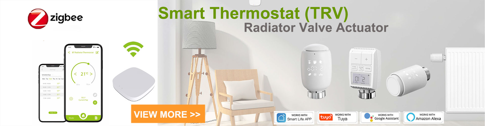 Hotowell Radiator thermostat TRV head