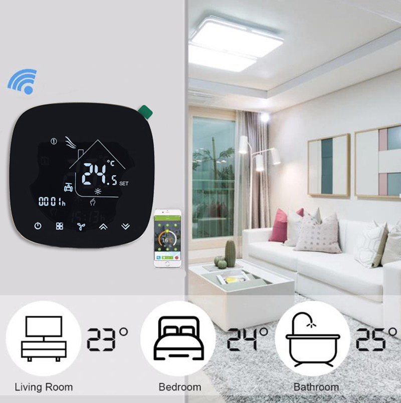 Wifi programmable thermostat