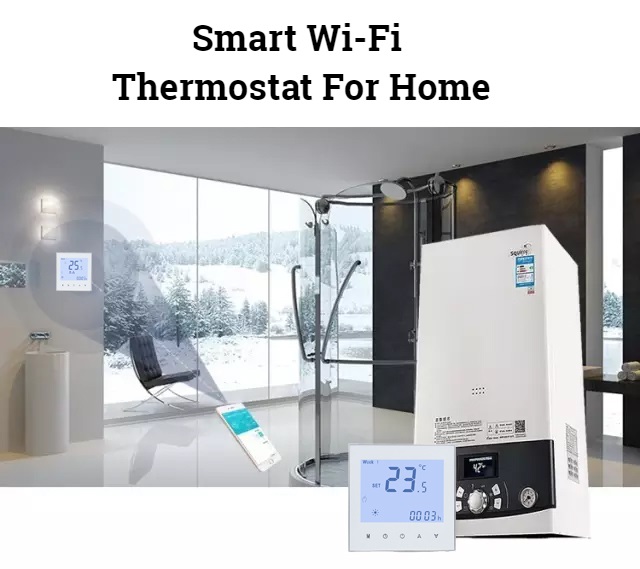 termostato de voltaje de línea wifi