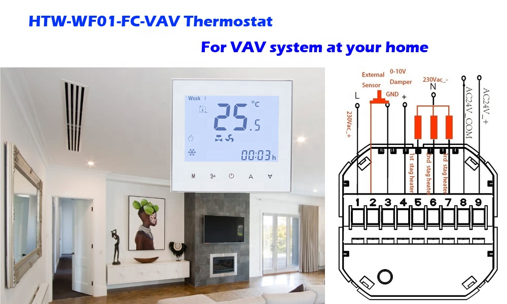Room Thermostat Working Principle and Wiring Method