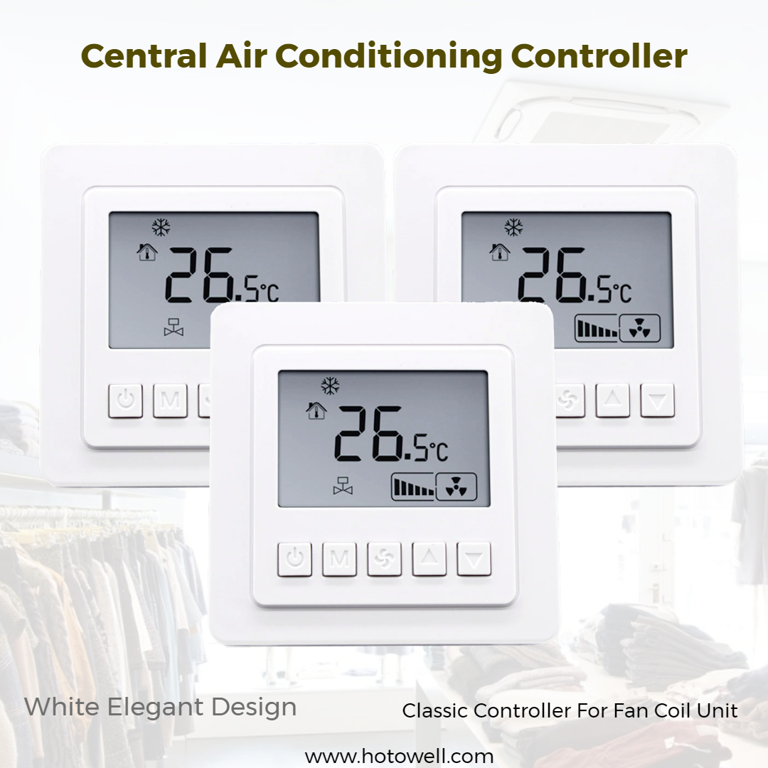 Best Price HVAC Fancoil System Temperature Controller Thermostat with