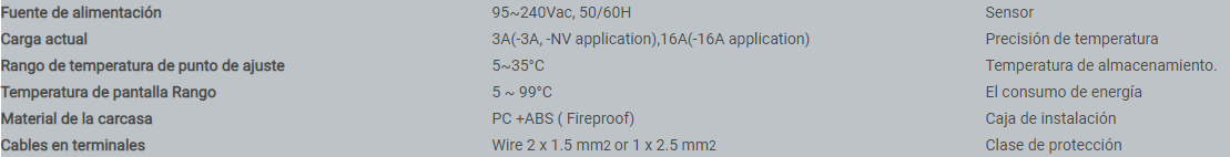 Termostato de calefacción por suelo radiante