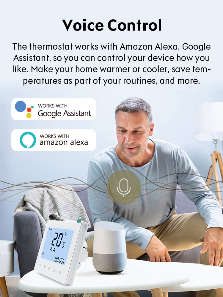 Alexa control thermostat