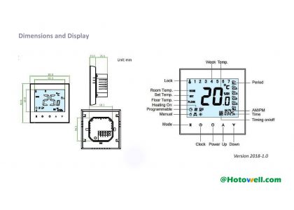3 Unexpected Uses about Hotowell Smart Thermostat
