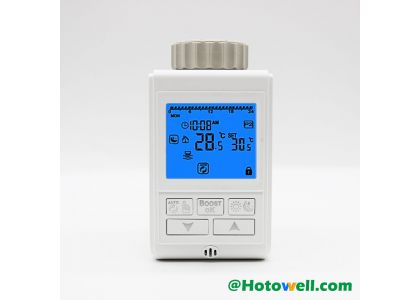 El termostato del actuador de radiador Hotowell ayuda a ahorrar costos