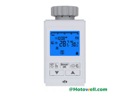 A Demonstration Video For Radiator Actuator Thermostat TRV HTW-21RT