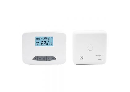 Smart Wireless Split Thermostat-Transmitter and Receiver