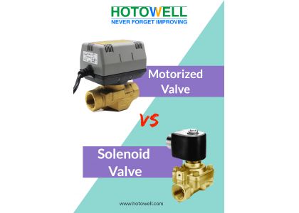 ¿Cuál es la diferencia entre la válvula motorizada y la válvula solenoide?