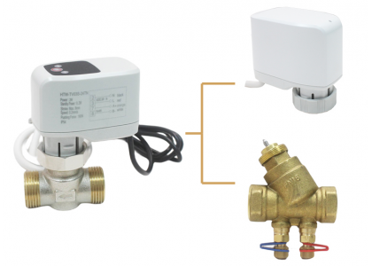 New Valves with Temperature Sensor and PICV