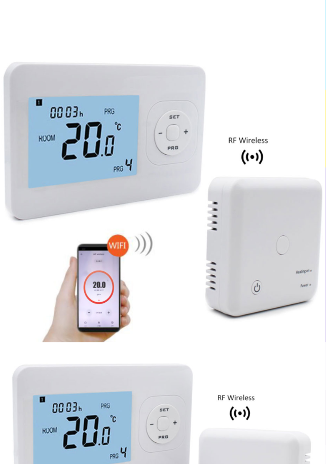 Digital Wifi inalámbrico Smart Boiler Electronic Programmable Thermostat