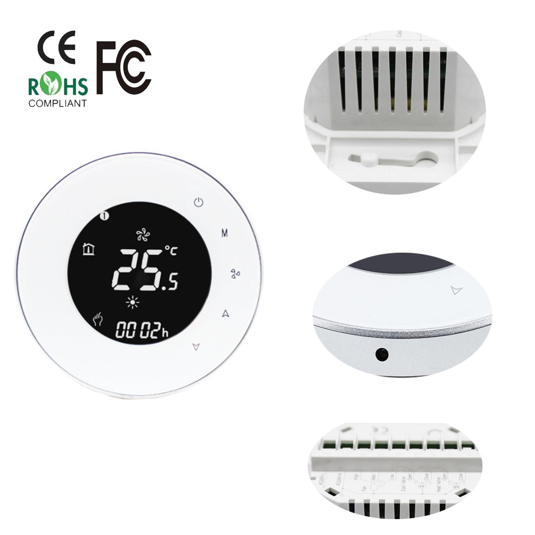New Nest Shape Modbus Communicating Remote Control Programmable FCU Thermostat