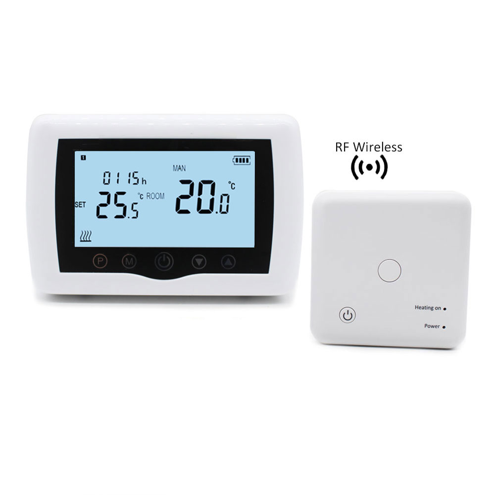 Wall mounted wifi wireless room thermostat for water/gas boiler heating