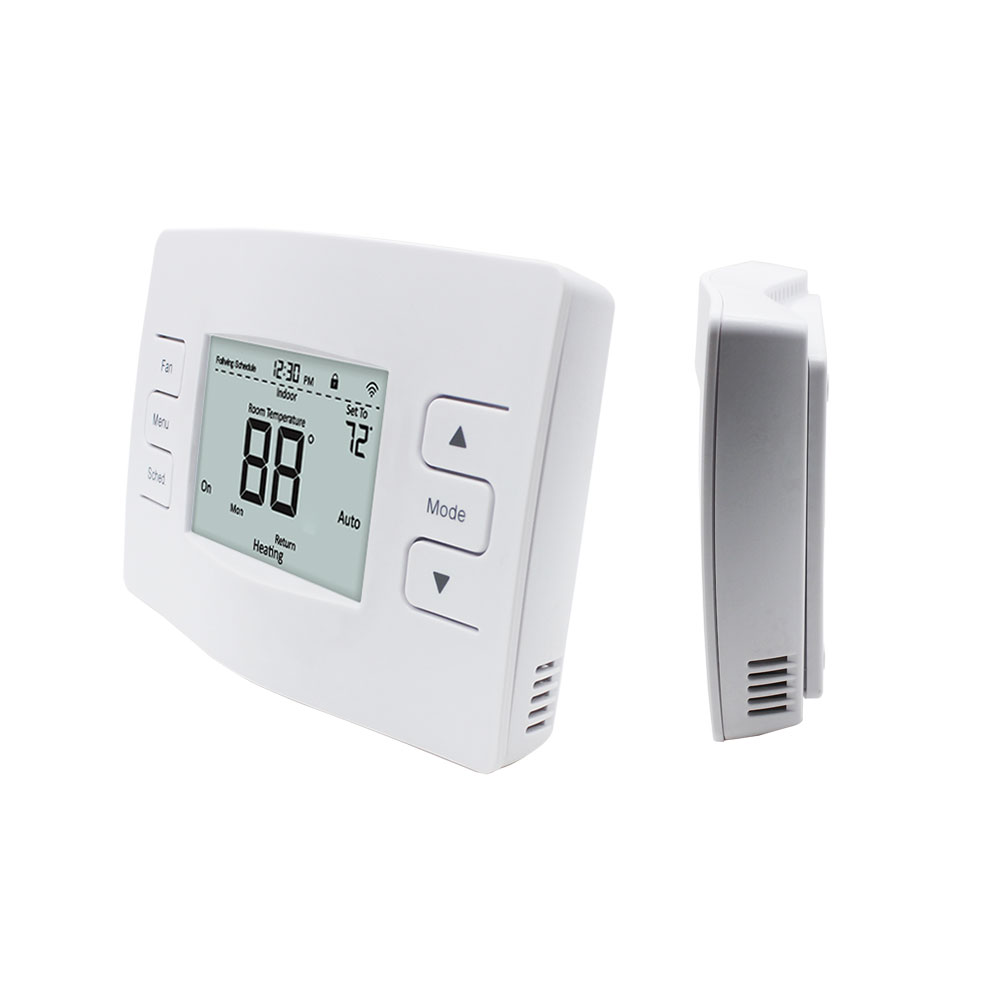 Termostato Wifi inteligente de 24v, termostato de calefacción y  refrigeración, controlador de temperatura para bomba de