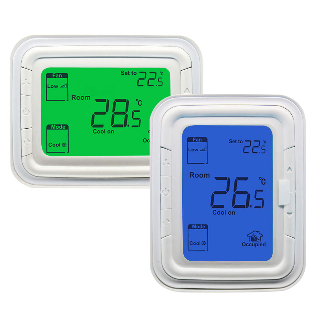Htw-T6861 Halo Series Digital Thermostat Fan Coil Room Temperature Controller