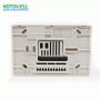 Montaje en superficie de pared Termostato FCU digital programable con opción Modbus
