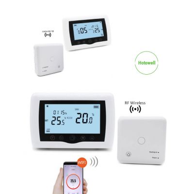 Tuya APP Control Room Thermostat Wireless With Receiver For Boiler Heating