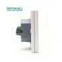 2022 The Best 2 pipe Rs485 modbus cold hotel fcu room thermostat with big digital LCD 