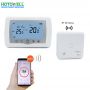  Wireless Wi-Fi 7 Day Programmable Room Thermostat (Boiler Plus Compliant)