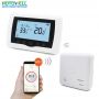 Touch screen LCD Display Wifi Wireless Boiler Thermostat for Central Heating Control System