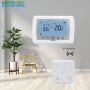 Best Smart LCD Display Programmable Wifi Wireless Room Thermostat for Gas Boiler 