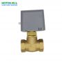 brass motorized check valve shut-off valve brass electric motor gear operated italy ball valve