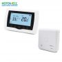 Wireless Touch Screen 10A Heating Thermostat with Wifi Control for Boiler