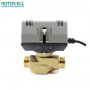 2022 HVAC System Motorized 2 Way DN22 Female Ball Valve