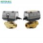 Válvula de desviador motorizada macho de calefacción central de 3 vías