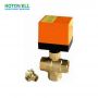220Vac 2/3 Way On Off Control Motorized Control Ball Valve For FCU System