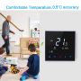 220v Smart Digital Wifi Programmable Fan Coil Room Thermostat For HVAC System