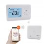 Termostato de habitación programable inalámbrico inteligente Wifi para sistema de calefacción de caldera