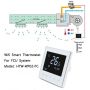NA negative display Digital Touch Screen Smart Wifi Control Fan Coil Home Thermostat