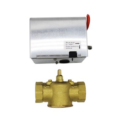 High quality 3 Way Motorized Gate Valve Solenoid Control Valve for High Temperature Water