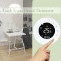 Touch Screen Nest Alike Round Shape Fan Coil Thermostat