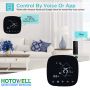 Tuya Wifi Control Temperature Controller Voice Control Thermostat for Fan Coil System