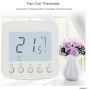 HVAC Control System Digital LCD Display FCU Room Thermostat