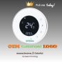 Electric /Water Heater Room Heating Nest Round Shape Thermostat For Floor Heating