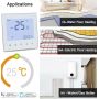 CE Approved Hot Sale Line Voltage Digital Gas Boiler Heating Wifi Thermostat