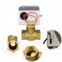 3 Way Brass Material Motorized Control Valve for Central Heating System