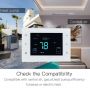 24vac Touch Screen Wifi Control Multi Stage Heat Pump Thermostat