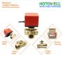 Electric actuator Motorized ball valve for HVAC water flow control 