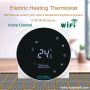 Termostato de control de voz de Alexa de voltaje de línea inteligente superior