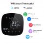 Fireproof Housing Full Negative LCD Fan coil Thermostat with Google Home/Alexa Echo Compatible