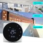 Termostato digital modbus de fan coil con pantalla táctil LCD
