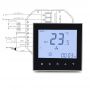 Digital Modbus RTU/TCP EC FAN 4 pipe thermostat 