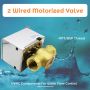 Best Selling NPT/BSP Thread Brass Solenoid Motorized Zone Valve For FCU