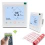 Termostato de calefacción para el hogar inteligente de amplio rango de voltaje 95 ~ 240VAC