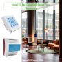 Termostato de habitación digital LCD de control de bobina de ventilador de 2 tubos y 4 tubos de 220 V con retroceso remoto y sensor remoto